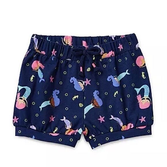 Okie Dokie Baby Girls Bubble Shorts - Newborn- NWT - Picture 1 of 2